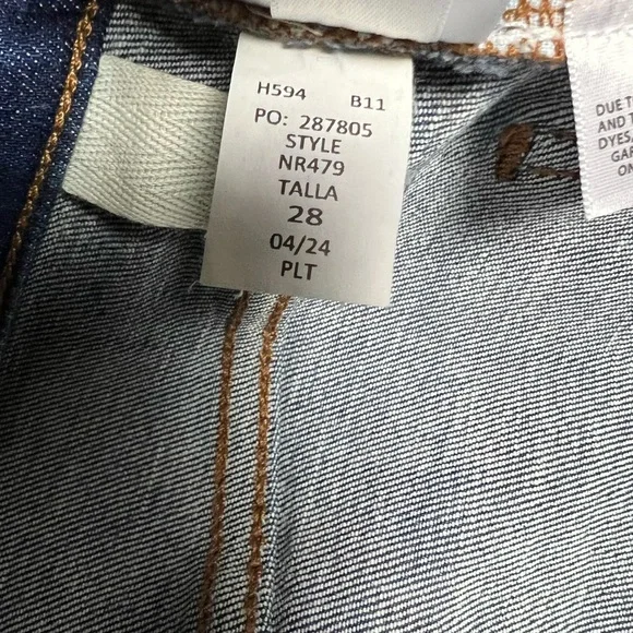 Madewell Emmet Wide Leg Jeans Size 28 Like New - Picture 6 of 15